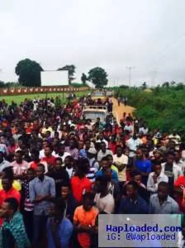 UNIOSUN Students Protest No School Fees No Exam Policy By Management